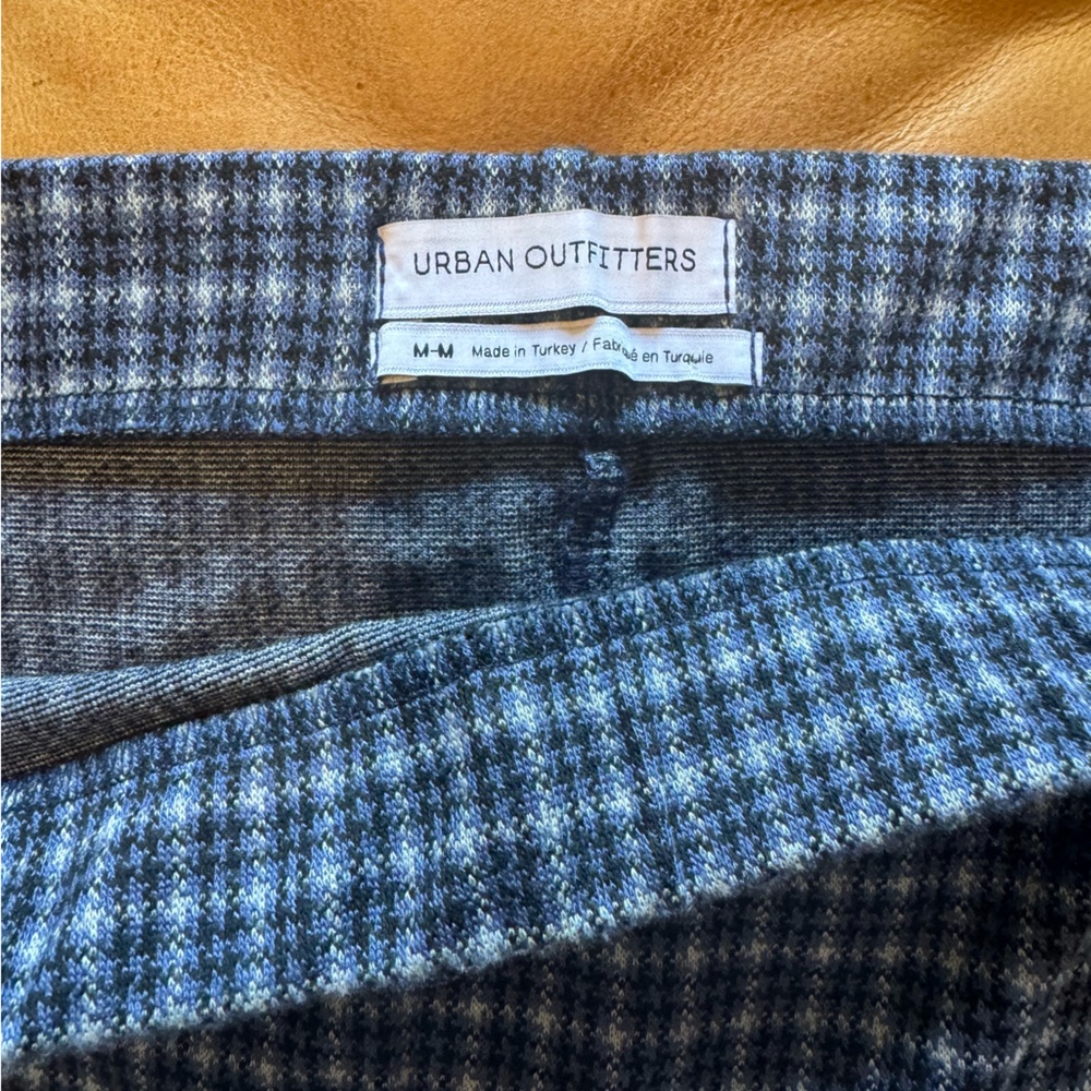 Urban Outfitters Blue and Black Plaid Mini Skirt - Picture 3 of 5